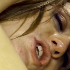 Anal creampie after hard fuck with big boobed brunette bombshell