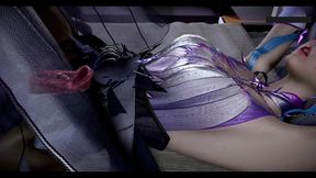 Goddess of Temptation Fire in 3D - 3D Animation Hentai