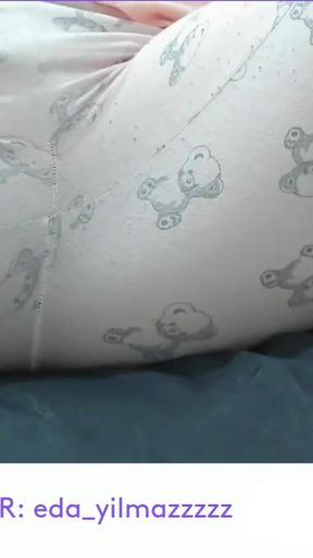 MASTURBATION IN PAJAMAS - PUSSY CARESSING IN PAJAMAS   Clip 3
