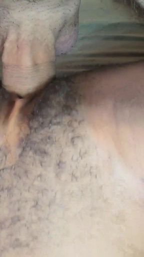 Hairy Black Pussy Close-up Creampie Amateur