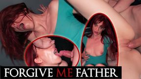 Tiny red-haired Anna Yade gets rough doggy and cowgirl after public encounter