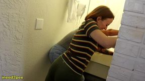 goddess brandon and lizzy lamb double pants pissing omorashi