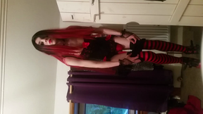 Trans Gal Striptease