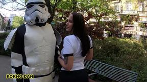 Massive Tits Star Wars Addict Jennifer Mendez Epic Anal &amp_ Squirting Threesome - Porno Dan 4K