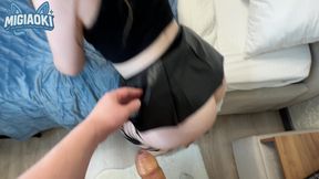 Powerful Anal Workout. a Big in Her.