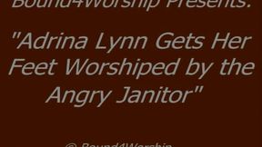 Adrina Lynn Gets Foot Worship from the Janitor - HQ