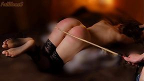 tight young Asian teen gets intense bdsm play and firm spanking