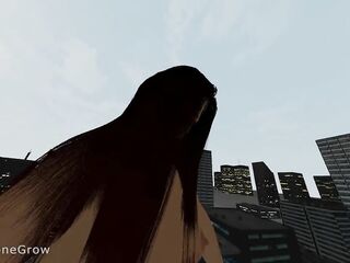 MEGA GIANTESS GROWTH ( POV & Giantess POV )