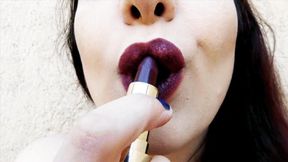 My lipstick mark