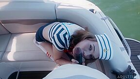 Yuna Yule Sailor Femboy Gets His Boat Rocked By Hefty-dicked Beau