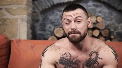 Marq Daniels gets her muscular body bred by interracial group of hunk studs