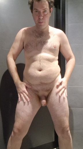 All Naked in a Pubblic Bathroom