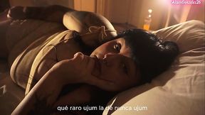 Mi hermanastro me detona la garganta con su pija despues de jugar un rato a las luchitas