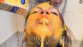 Totally dirty blowjob