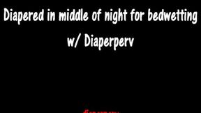 DL Audio Middle of Night Diapered for Bedwetting