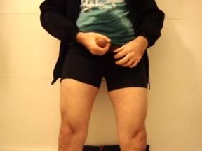 Piss Shorts &amp;amp; Boxers / Fully Clothed Wank