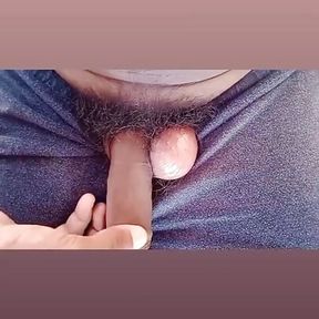 Dick Massage Alone Video