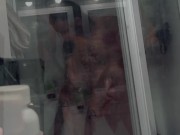 Careless Stepdad Left The Bathroom Door Cracked Again…