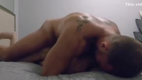 big daddy and cute Asian sex tape
