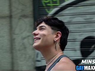 Homosexual Spanish Hunk Screws A Tourist
