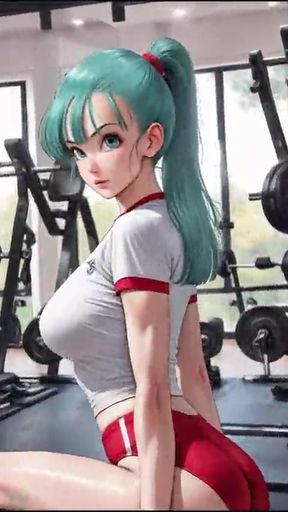 Bulma tsunade e hinata tres gostosas safadas de shortinho e fio