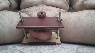 Egg needle crafting.