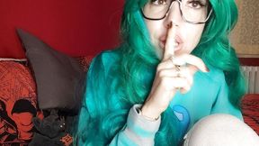 Shut up! Stepmom might see us!