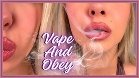 720MP4 Vape and Obey (Lip Fetish and Smoking Fetish POV)