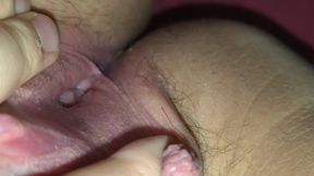 Night teasing in bed