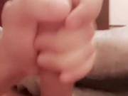 Late night moaning with cumshot