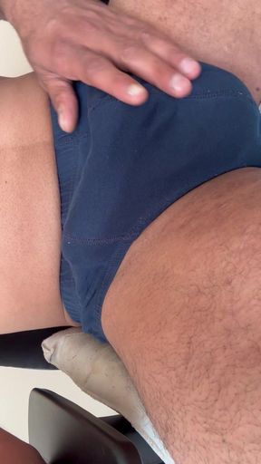 Suger Dady Big Hairy Cock Play