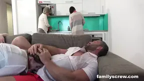 Hottest mature mom gets fucked by young stud