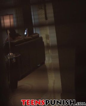 Kiley Jays home intruder feeds her the cock and fucks her