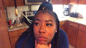 Dirty Diana in a big ass red shorts