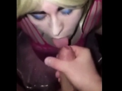 Sissy Slut Luce-Facial Compilation