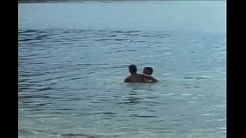 Hot brazilian guys fuck on the beach