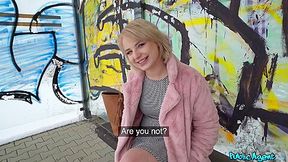 Lewd Blondie student 18+ Shagged In Basement