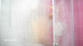 hot bath in the shower