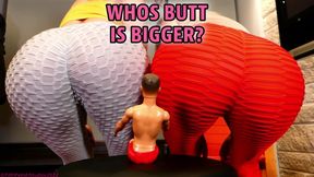 Whos Bum Is Bigger - Princess Scarlett Rhoades And Sky Blue