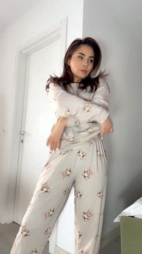 Amateur teen strips down for OnlyFans fans