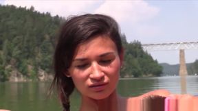 Dutch teen 18+ Cummed On Boat