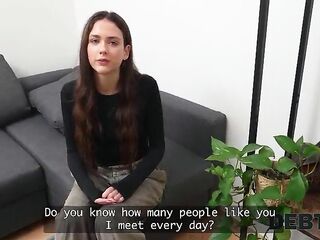 DEBT4k. She just wanted to Pay off her Debts with her Mouth and Snatch