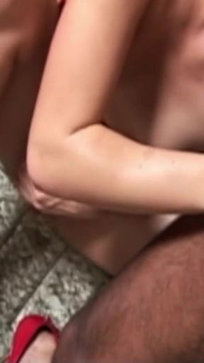 Dirty Redhead Tranny Fucked Anally by a Thick Cock in a Spa