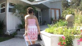 Sweet Thang in Stilettos Gets Railed Hard on the Mattress by Some Dude