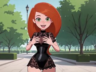 Redhead Toon Beauty Hot Ebony Underware Try On Haul Ai