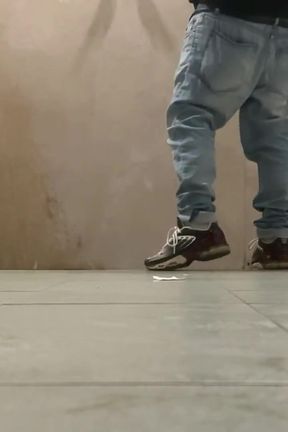 Peeking, Peeing, Flashing, Teasing at Public Urinal