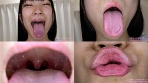 Hinano Iori - Erotic Tongue and Mouth Showing