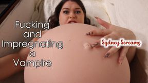 Fucking and Impregnating a Vampire - Horny Vampire Seduces You and You Breed Her Vamp Pussy Until She's Pregnant ft Sydney Screams