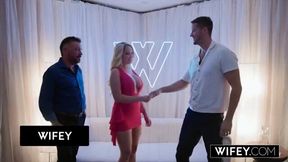 Busty Blonde Hotwife Alexa Leigh Takes Charge in an Intense Ride While Hubby Captures Every Moment!