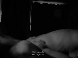 "I'm your slut, screw my butt hard!" - this babe Filthy Talks and impales her butt on my knob until climax (French with subtitles)